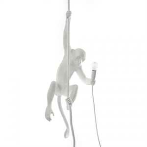 Seletti Monkey With Rope Deckenleuchte Weiß Außenbereich