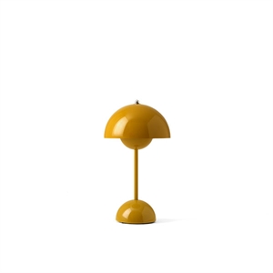 &Tradition Flowerpot VP9 Tischlampe Tragbar Senfgelb