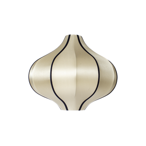 Oi Soi Oi Zwiebellampenschirm , Klein Klassisches Set/ Schwarz