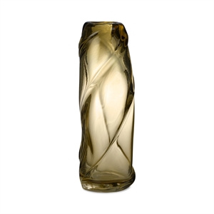 Ferm Living Water Swirl Vase High Gelb