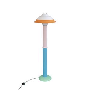 Sowden FL4 Stehlampe Rosa/ Blau