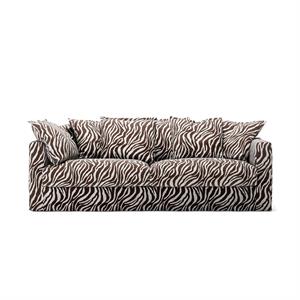 Decotique Le Grand Air 3-Sitzer Sofa Zebra/ Braun/ Weiß