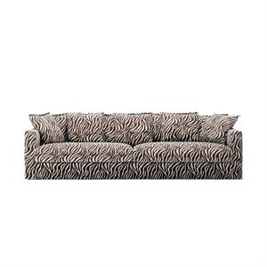 Decotique Le Grand Air 4-Sitzer Sofa Zebra/ Braun/ Weiß