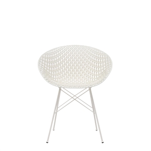 Kartell SMATRIK Esszimmerstuhl Weiß