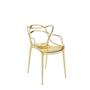 Kartell MASTERS Esszimmerstuhl Gold
