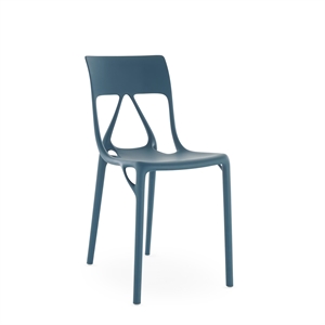 Kartell AI LITE Esszimmerstuhl Petroleum