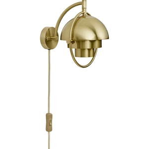 Gubi Multi-Lite Wandlampe Messing