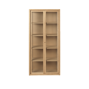 Ferm Living Reed Vitrine, Natürliche Eiche