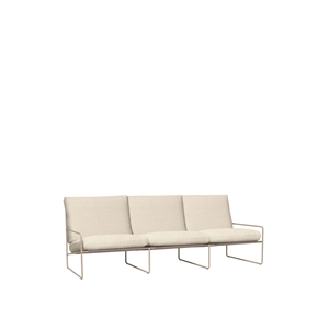 Ferm Living Desert 3-Sitzer Sofa Bouclé/Kaschmir/ Gebrochenes Weiß