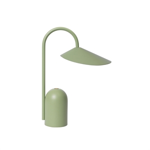 Tragbare Lampe Arum von Ferm Living , Teegrün