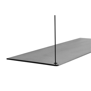 Woud Stedge Zusatzregal Schwarz Eiche 80 cm