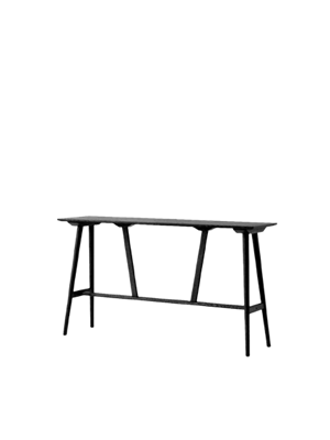&Tradition In Between SK27 Bartisch L190 Schwarz Lackierte Eiche