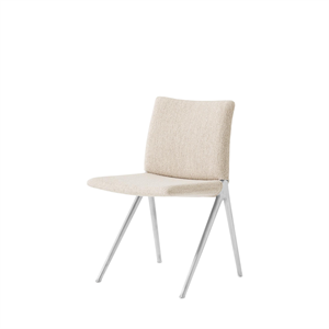 &Tradition Kape IF7 Esszimmerstuhl, Poliertes Aluminium/Barnum 101