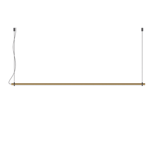 Intra Lighting Gramm Duo Pendelleuchte L126 Gebürstet Gold