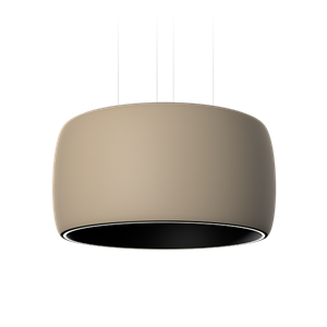 Intra Lighting Black Hole Pendelleuchte mit Soundsystem Ø84 Creme Beige