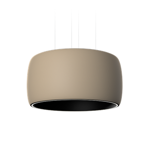 Intra Lighting Black Hole Pendelleuchte mit Soundsystem Ø84 Creme Beige