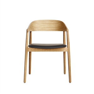 Andersen Furniture AC2 Esszimmerstuhl, Matt Lackierte Eiche/ Schwarz