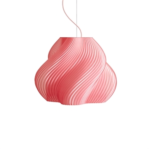 Crème Atelier Soft Serve Pendelleuchte Mega Peach Sorbet/ Chrom
