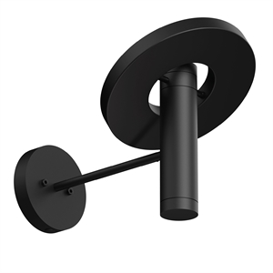 Tonone Beads Wandlampe 35 Uplight Fest Verdrahtet Rauchschwarz