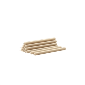STOFF Nagel Sterinlys 12er-Pack Beige