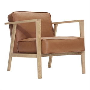 Andersen Furniture LC1 Sessel Eiche/Cognac Leder