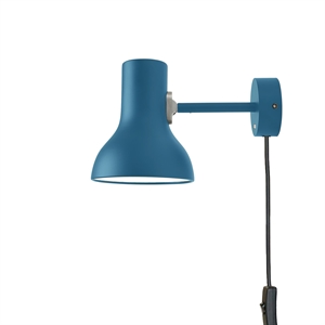 Anglepoise Type 75 Mini Wandlampe Margaret Howell Edition mit Leitung Saxon Blue