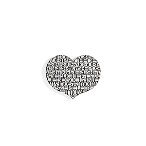Vitra Metall Wandrelief-Skulptur International Love Heart