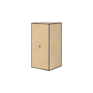 Audo Frame Cabinet 70 M. Tür & 2 Einlegeböden Eiche
