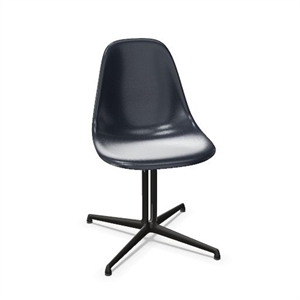 Vitra Eames Fiberglas DSL Esszimmerstuhl Marineblau/Glatt Dunkel