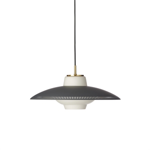 Warme Nordische Opalschirm - Pendelleuchte Ultimate Grey