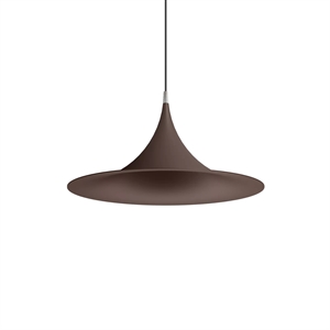 Linea Light Morgana Pendelleuchte Ø47 Nickel/Dunkelbraun