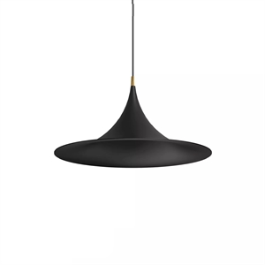 Linea Light Morgana Pendelleuchte Ø47 Schwarz/ Gebürstet Gold