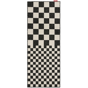 Fatboy Carpretty Catwalk Square Affair Teppich 80x200 cm Anthrazit/ Creme