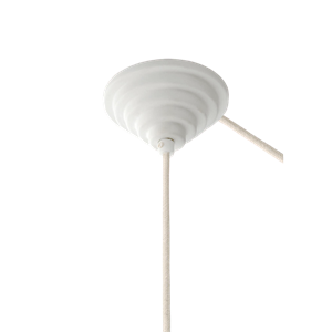 Moebe Keramik- Baldachin Weiß