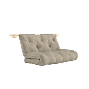 Karup Schlafsofa mit Matratze 135x200 Roh/641 Warm Sand