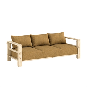 Karup Bare Sofa 643 Goldener Ocker/Roh
