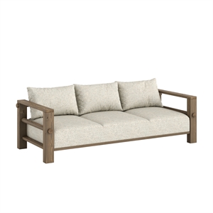 Karup Bare Sofa 640 Soft Chalk/Johannisbrotbraun