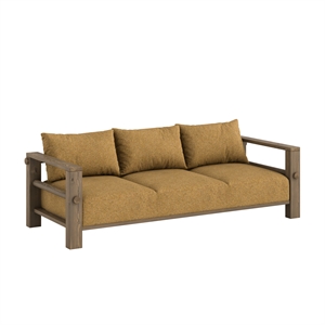 Karup Bare Sofa 643 Goldenes Ocker/Johannisbrotbraun