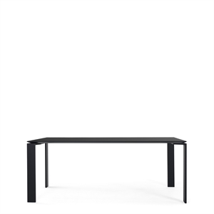 Kartell FOUR Soft-Touch Schreibtisch 190x90 Schwarz