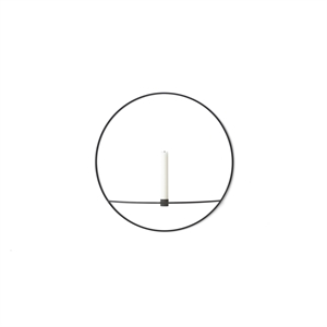 MENU POV Circle Kerzenständer Groß Schwarz