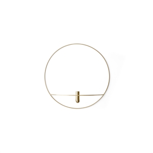 MENU POV Circle Vase / Kerzenständer Groß Messing
