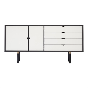 Andersen Furniture S6 Schrank Schwarz/ Weiß