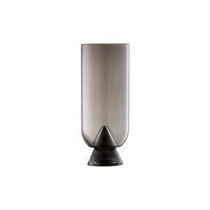 AYTM GLACIES Vase Schwarz H23.5 cm