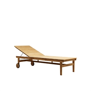 FDB Furniture M8 Together Outdoor Sonnenliege Teak