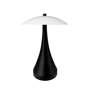 Dyberg Larsen Vienna Tischlampe Schwarz/ Opal