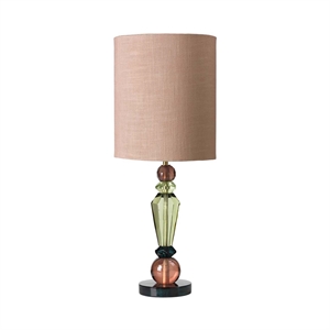 Cozy Living Caia Tischlampe Matcha/Dusty Rose