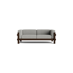 Normann Copenhagen Kube 3-Sitzer Sofa Dunkelbraun/Remix 133