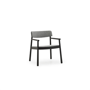 Normann Copenhagen Timb Sessel Gepolstert Schwarz/Hallingdal 166
