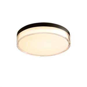 Halo Design Clear Deckenleuchte Ø28 Acryl/ Schwarz