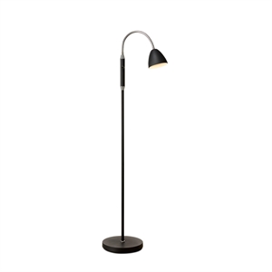 Halo Design Room Stehlampe 1-armig Schwarzes Chrom